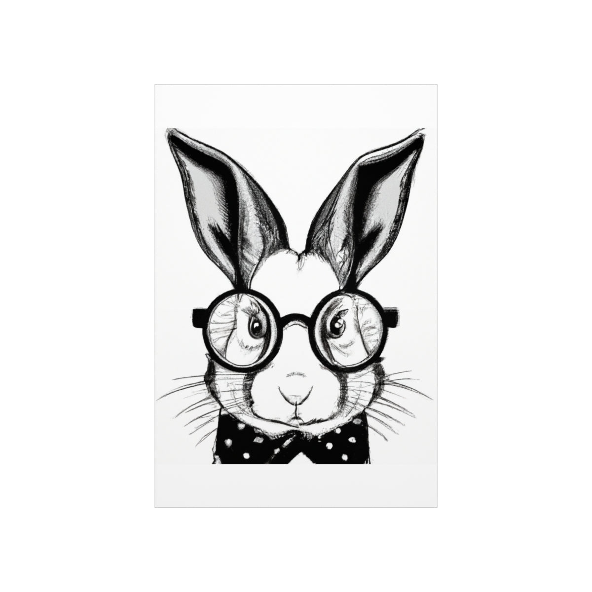 Rabbit Premium Matte Vertical Posters