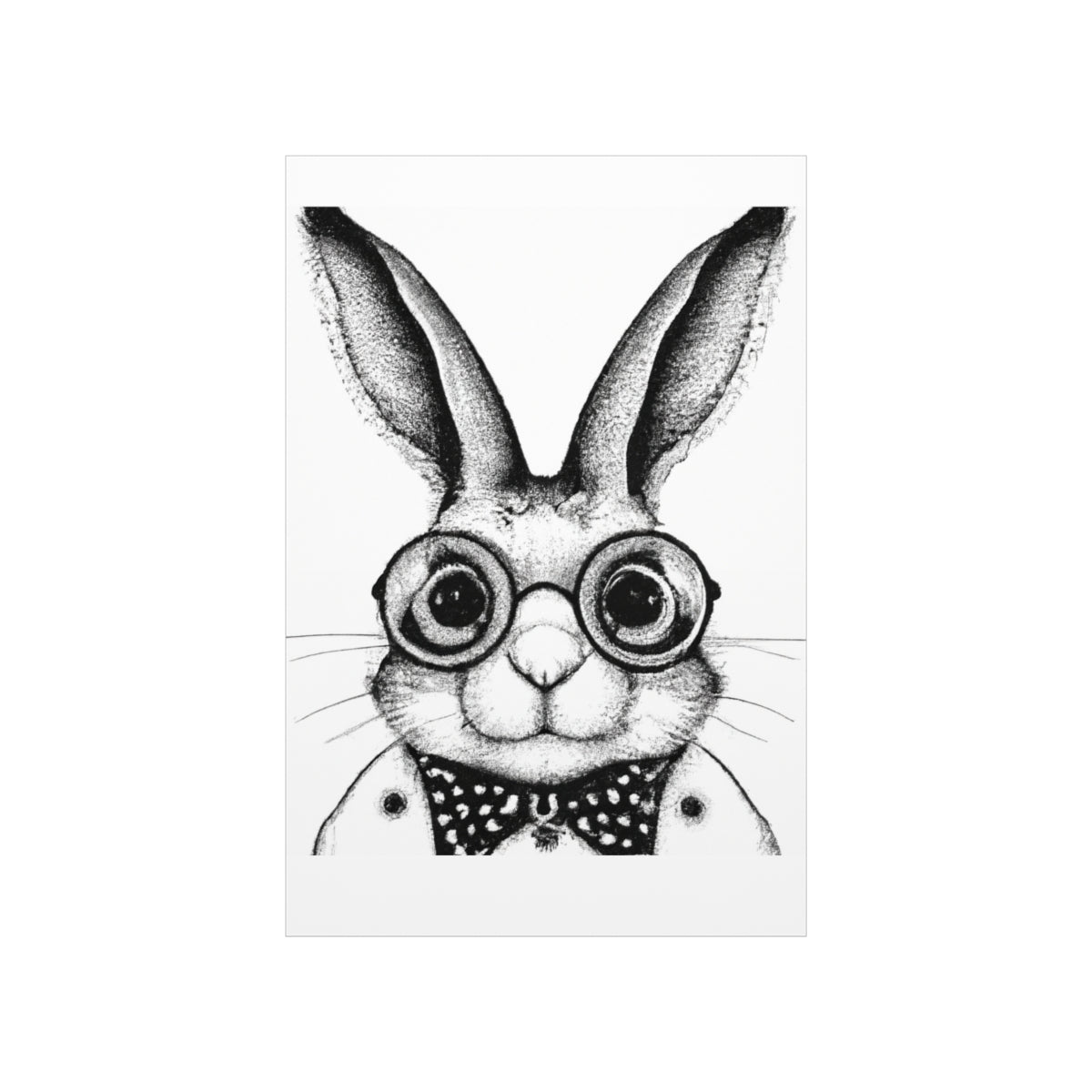 Smart Rabbit Family Premium Matte Vertical Posters